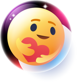 3D belove facebook emoji